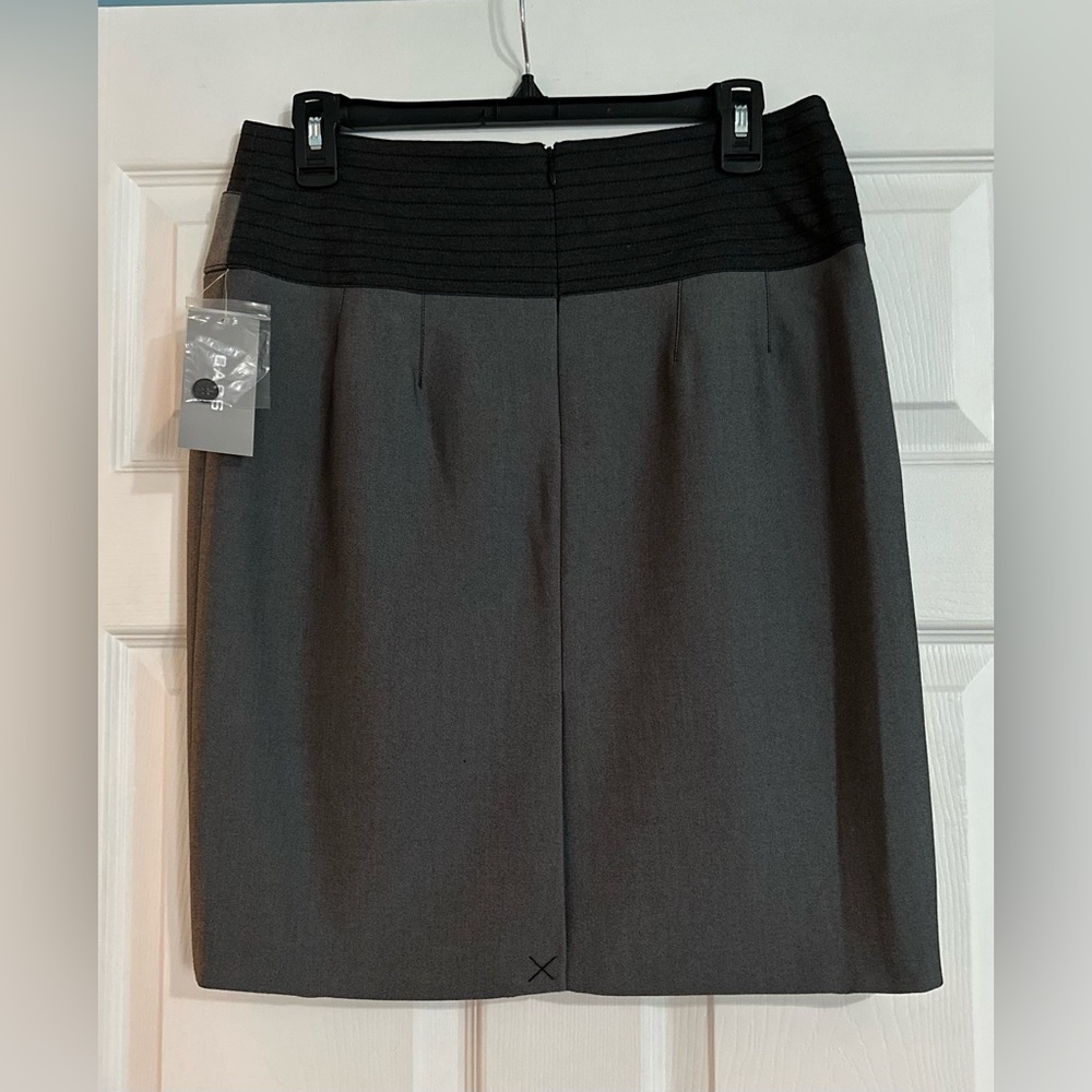 NWT Cass Gray/Black‎ pencil skirt - Size 8 - Picture 2 of 8